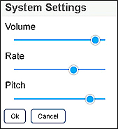 System Settings window.