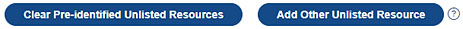 Add Other Unlisted Resource button